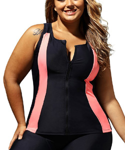 ZKESS front Zipper Swimsuit